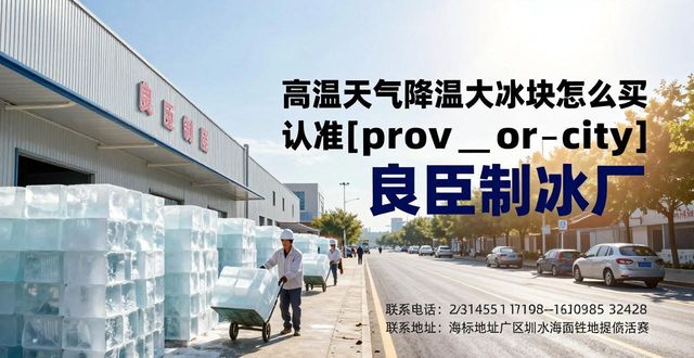 高温天气降温大冰块怎么买 认准江阴良臣制冰厂